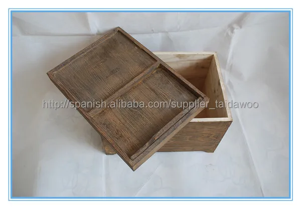 wooden rice bucket