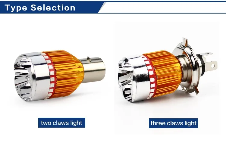 Colorful motorcycle light led headlight