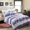 microfiber printed duvet cover sets 3 pieces custom hotel bed linen