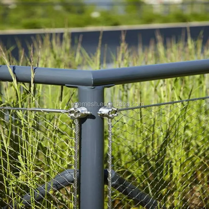 Sicherheit Gartenzaun Mit Edelstahl 304 316 Drahtseil Mesh Buy Edelstahl Seil Mesh Zaun Sicherheit Gartenzaun Drahtseil Netze Fur Garten Sicherheitszaun Product On Alibaba Com