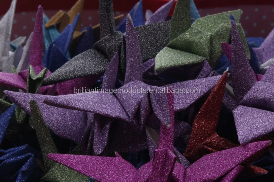 glitter lucky star origami-05.JPG