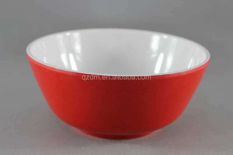Two Color Melamine bowl Double color Plastic bowls