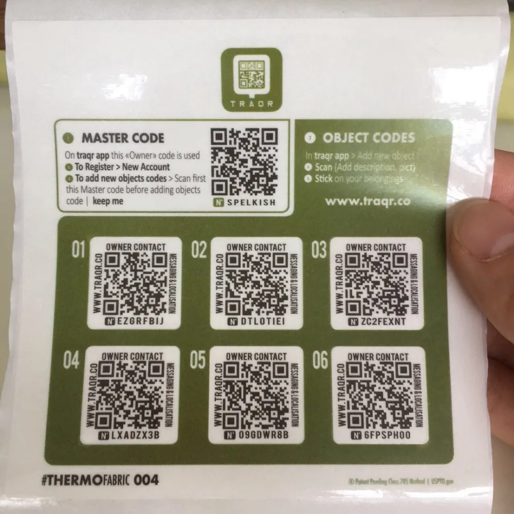 Qr наклейка