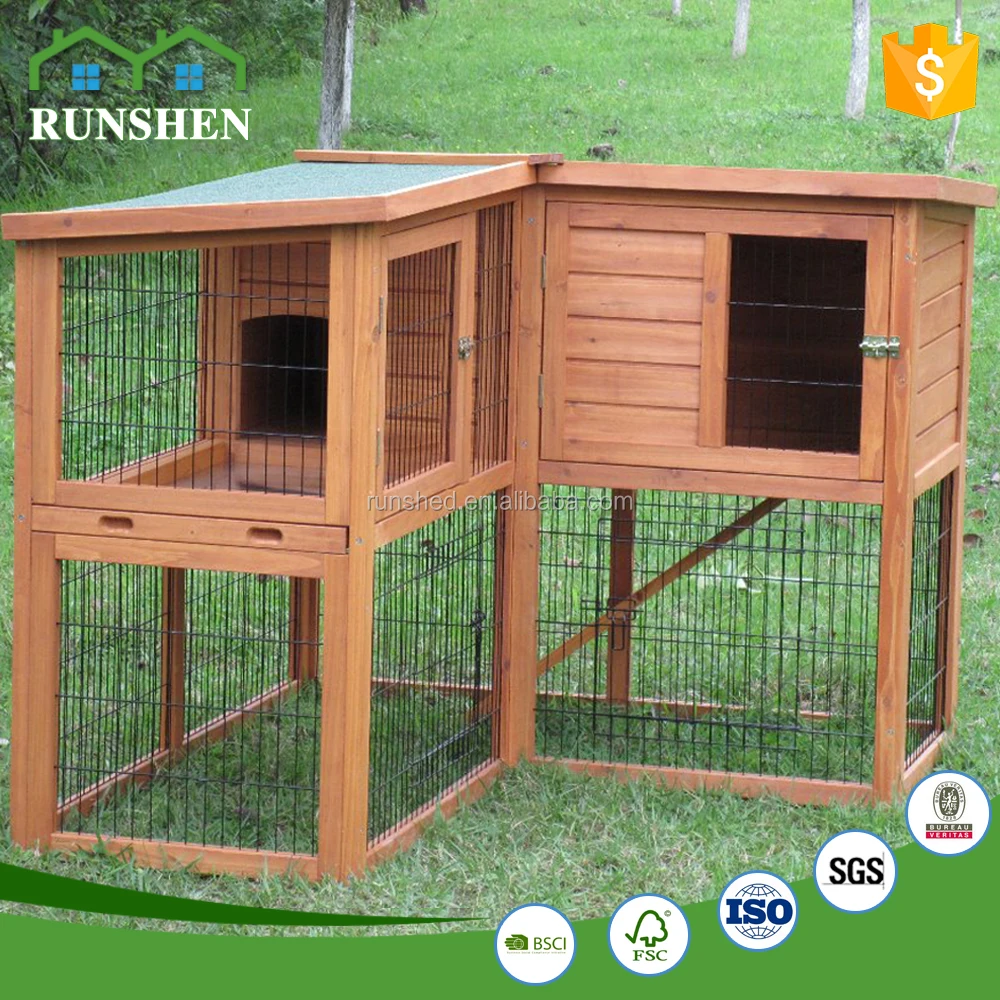 two tier rabbit cage