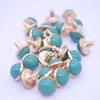 Wholesale metal rhinestone crystal brass button rivet for bags