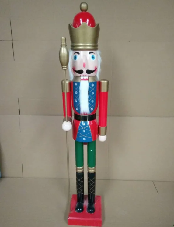 1.5m Wooden Soldiers Life Size Nutcracker Soldier Christmas Soldiers
