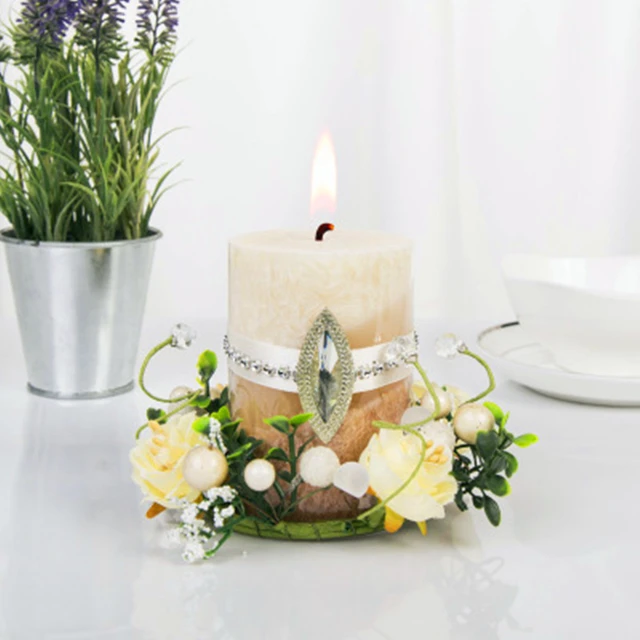 christmas hot sale decorative pillar candle aromatic candle