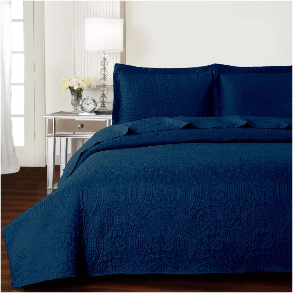 Cheap Navy Bedspread King, find Navy Bedspread King deals on line at