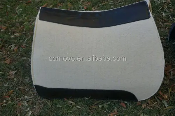 China wholesale 3/4 " contoured horse saddle pad supplier