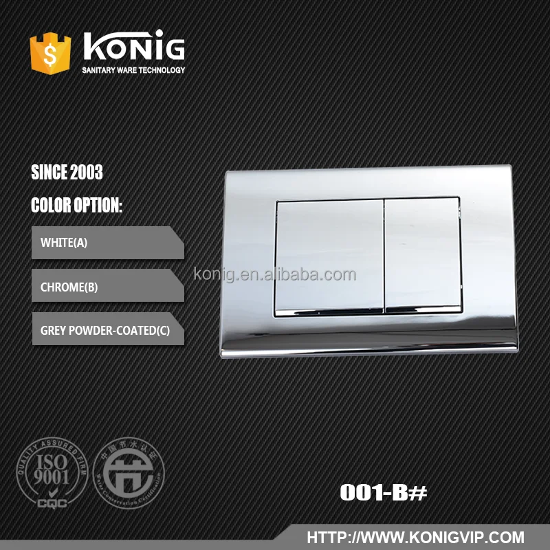 
Dual Flush Push Button Plate for in wall tank- fit for Geberit Concealed Cistern 