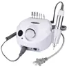 30000 RPM Pro Electric Nail Drill File 6 Bits Machine Manicure Pedicure Kit White