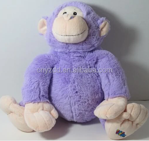 purple monkey teddy