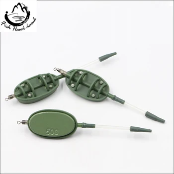 Carp Fishing Inline Method Feeder Set 4 Feeders 30g 35g 40g 45g