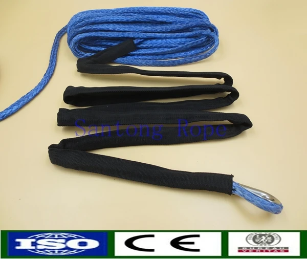 Winch rope,uhmwpe rope for 4X4 ATV and boat trailer