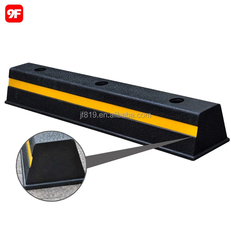 9f 750mm Rubber Rust Wheel Stopper For Cars Buy Rubber Stopper For