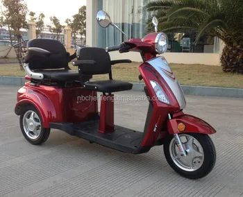 Ce 3 Wheel Electric Scooter With 2 Seat And European Standards Ce 3 Wheel Electric Scooter With 2 Seat And European Standards