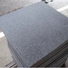 Chinese Black Basalt Flamed G684 Granite Floor Tiles