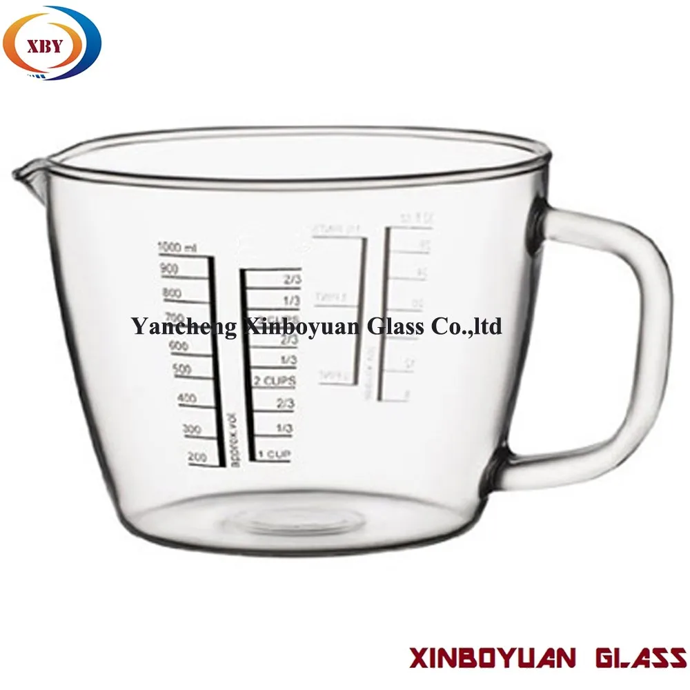 Glass Measuring Cup With Handle Glass Beaker With Handle Buy Measuring Drinking Glass Cup