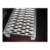 Punched Hole aluminum anti skid Serrated walkway Grip Strut perforated plank grating for safety