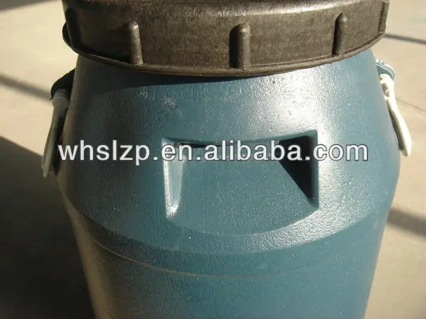 25kg Plastic Drum with Screw Lid and Handle - Disposable