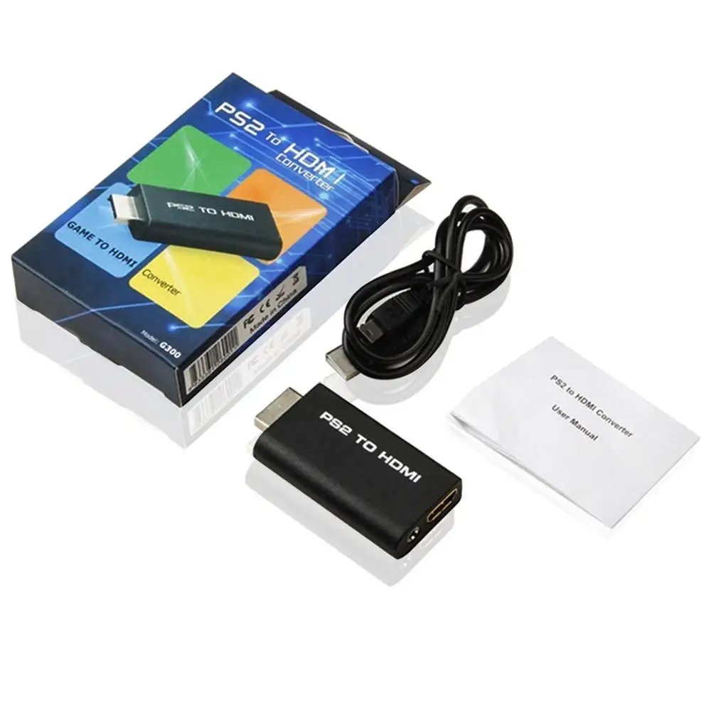 Ps2 To Hdmi Converter Adapter With 3.5mm Audio Output For Hdtv Hdmi ...