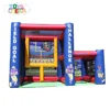 customized logo inflatable soccer football rugby ball shooting toss post game