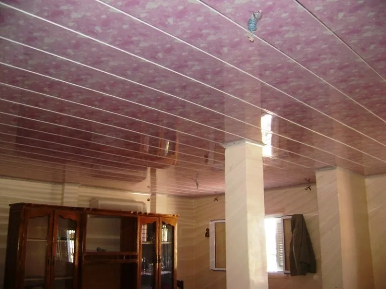 Construction Materials Plastic Bathroom Pvc Ceiling Panels For