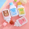 Creative correction with cute baby bottle cartoon student office supplies