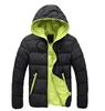 Winter autumn man hooded Slim Fit Windbreaker thin coat with wholesale price
