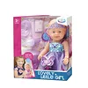 Warm Baby Doll 16 Inch Vinyl Beautiful Lifelike Reborn Baby PEE Cute Little Girl Dolls With Crying Function