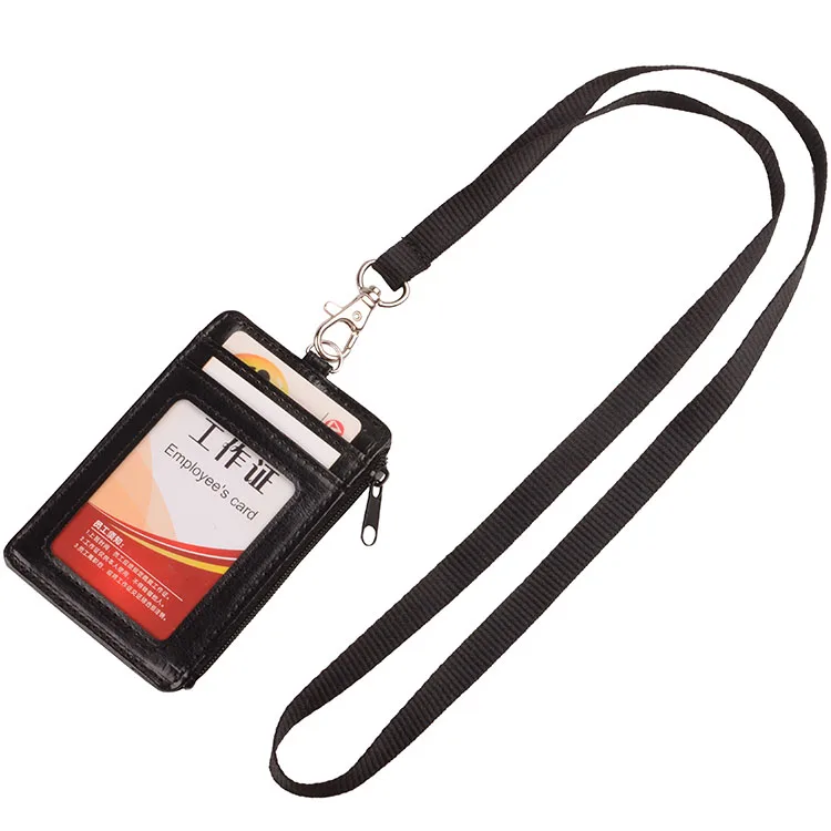 Cheap Personalized Lanyards Id Badge Holder With Zip Buy Badge Holder