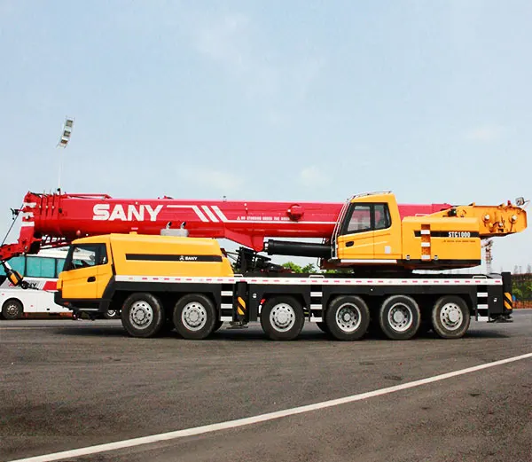 High performance SAN Y 100t Heavy Mobile Truck Crane STC1000S prices for sale