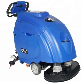 C660 Industry Automatic Cleaning Scrubber Machine With Water Tank