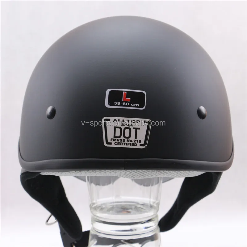 Dot Approved Chopper Helmet Classic Design Motorcycle Helmet Freedom