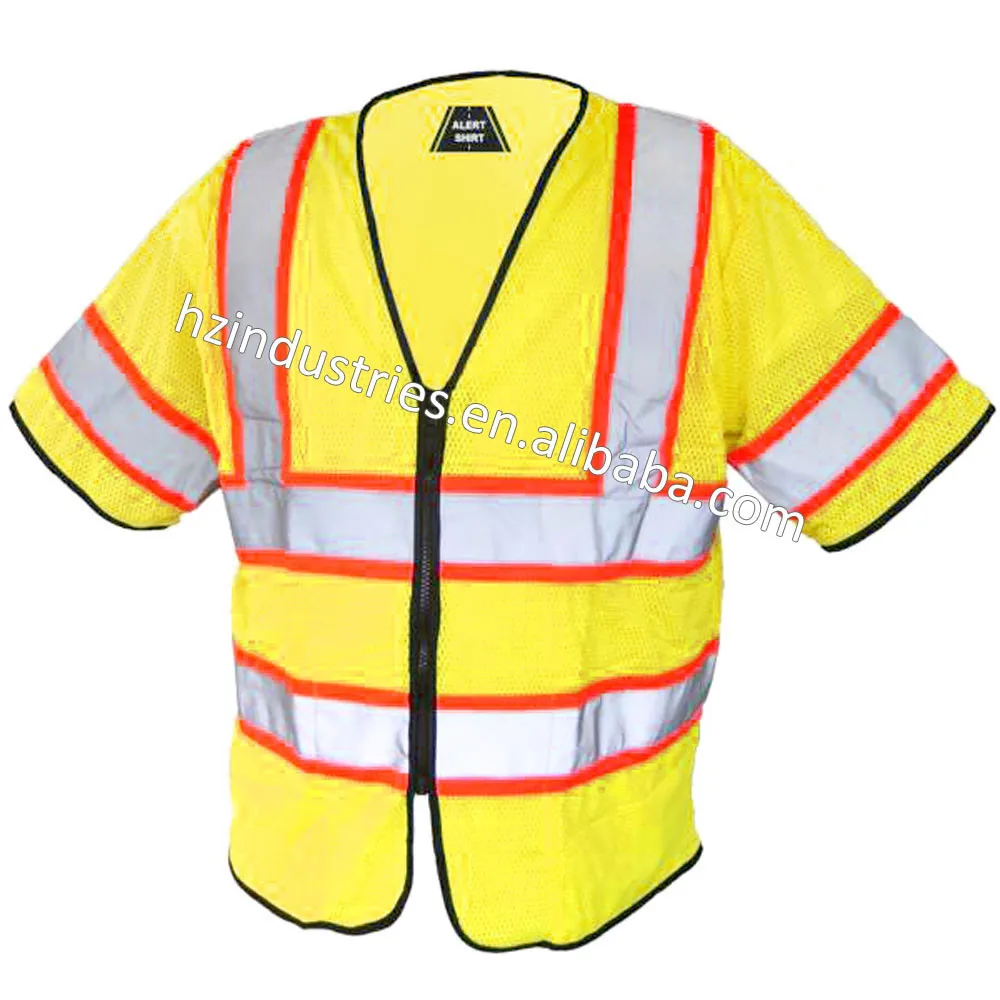 Factory Long Sleeve Reflective Safety Vest With High Quality - Buy Long ...