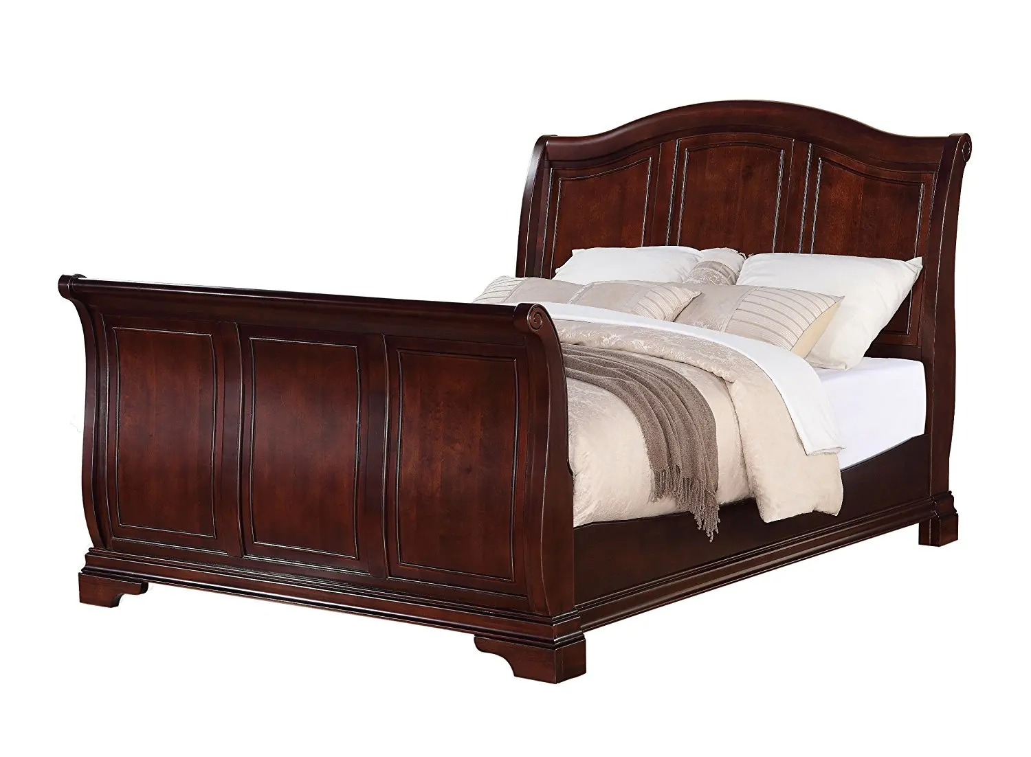 Cheap Leather Headboard Sleigh Bed, find Leather Headboard ...