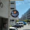 3-year warranty outdoor P6 circle Double side cabinet LED display/screen