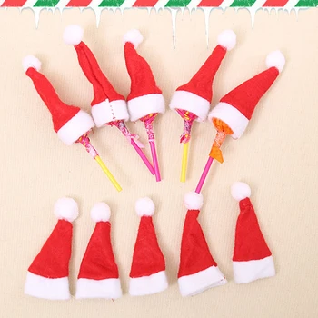 mini santa hats