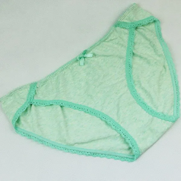 Mint Green Ladies' Underwear Girl Sexy Underwear Girl Model Underwear