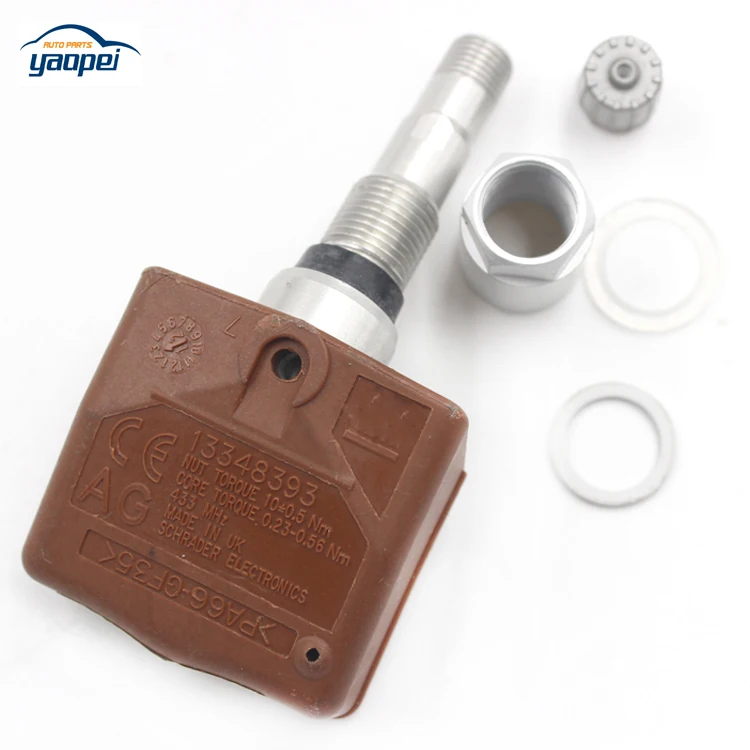 ABS Car TPMS Sensor 13348393 Tire Pressure Monitor Sensor for Opel Zafira 433MHz
