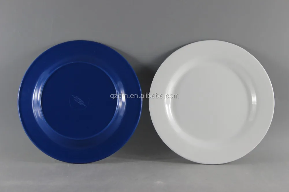 2 Tone Melamine Round Plate,2 Color Melamine Dishes