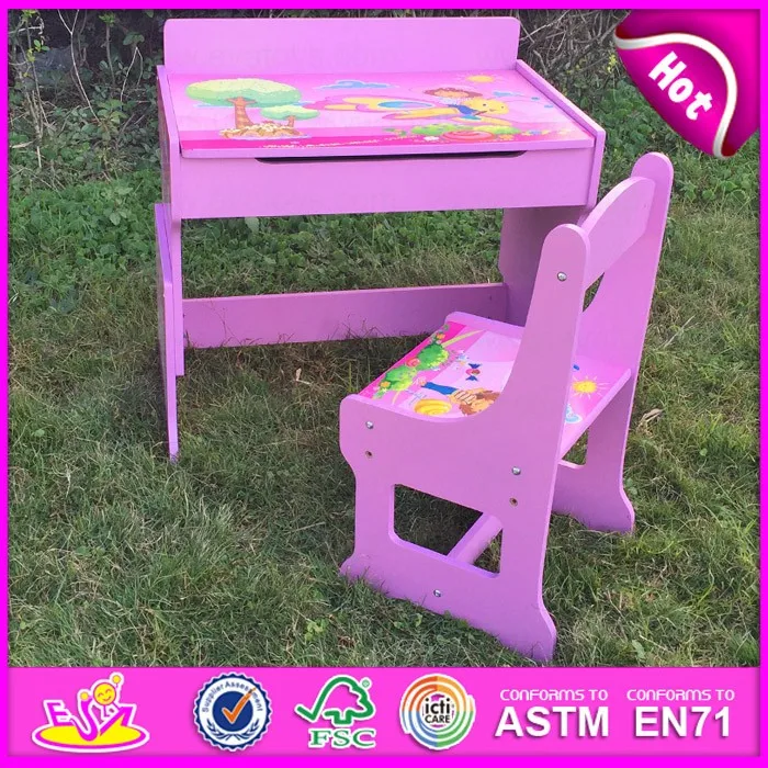 New Wooden Studying Table And Chair,Wooden Writing Table And Chair Sets