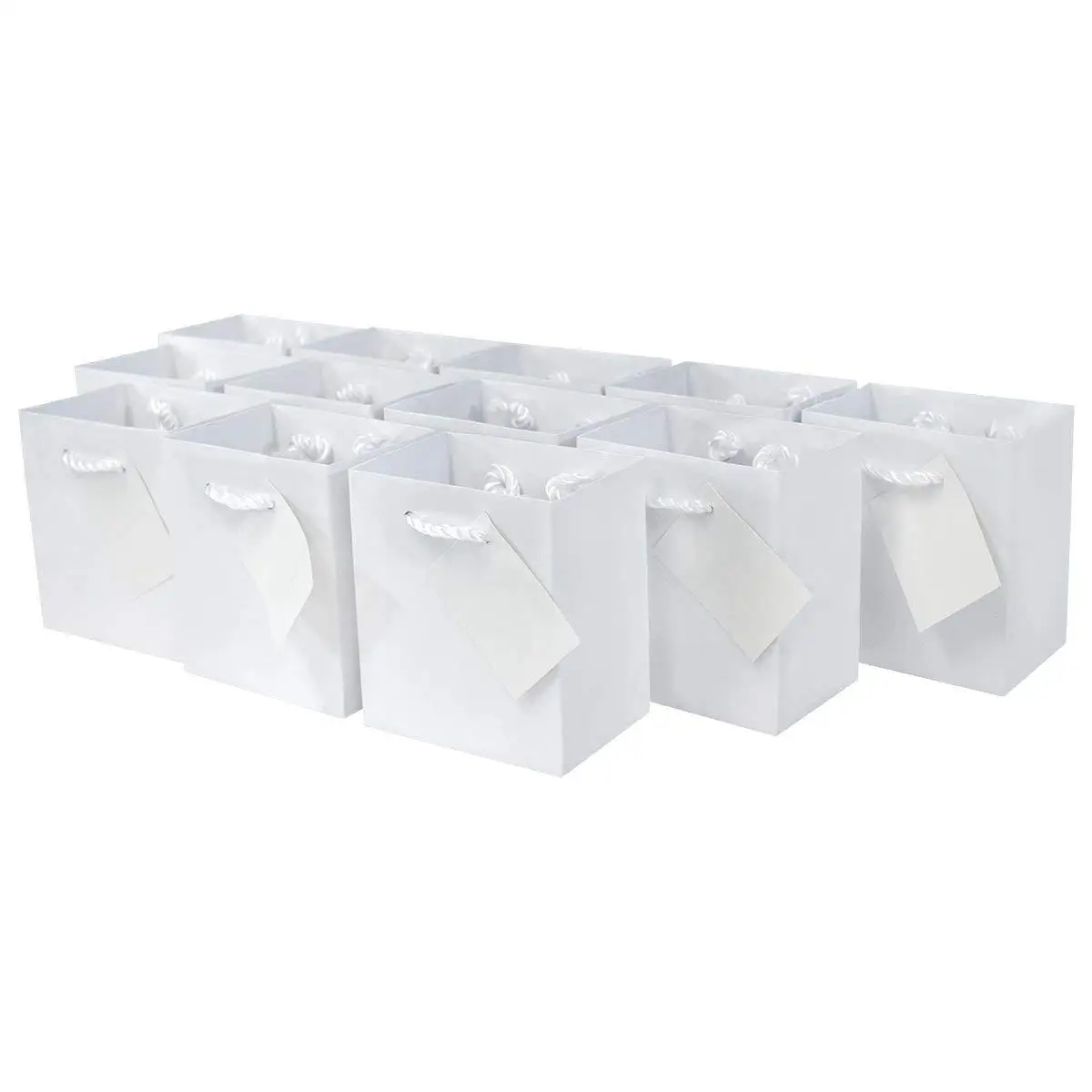 white gift bags wholesale
