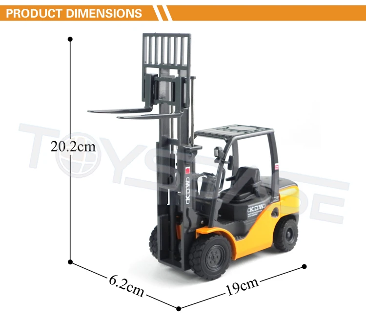 Hot Selling 1:20 Mini Heftruck Speelgoed Metalen Speelgoed Hot Selling 1:20 Mini Heftruck Speelgoed Metalen Speelgoed