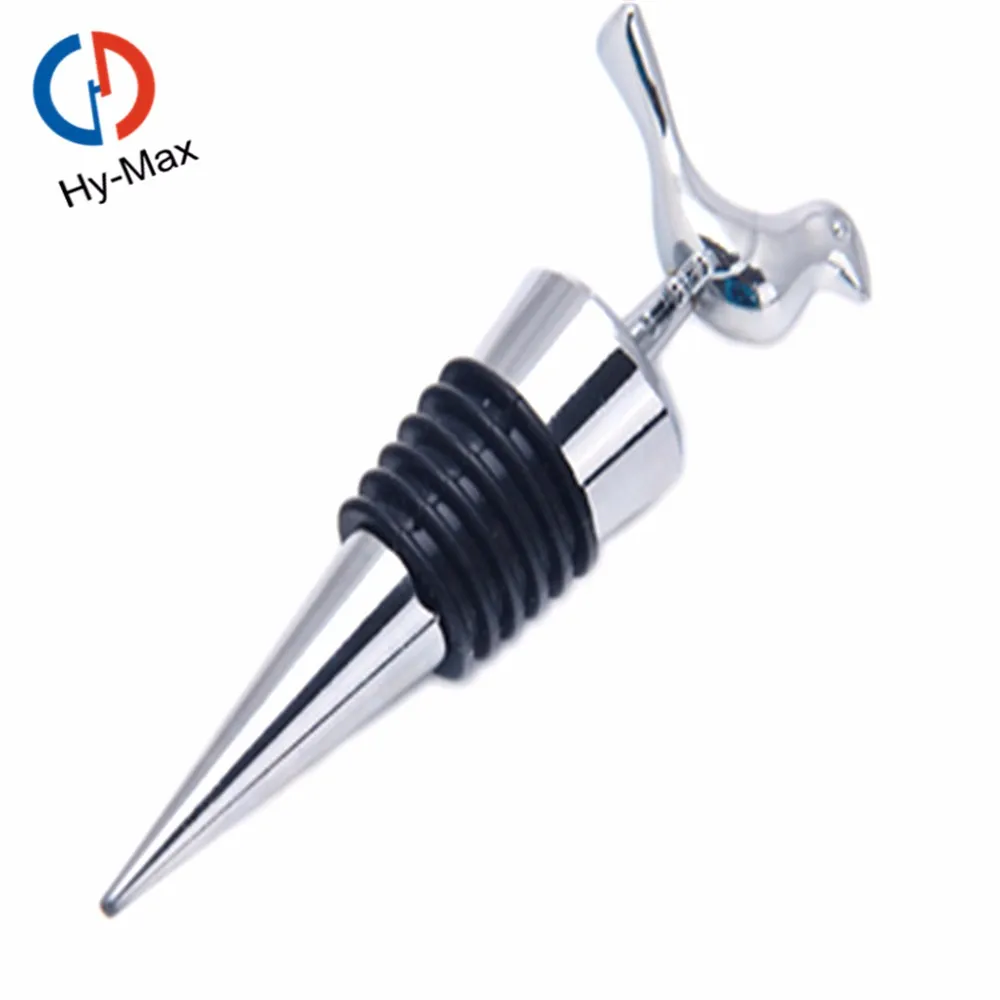 3d Novelty Fancy Metal Wine Bottle Stopper Buy Decorative Wine