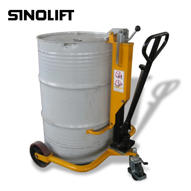 Drum grabber forklift fiber drum lifter