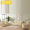 Modern alibaba leather soft sofa guangzhou furniture market R1816