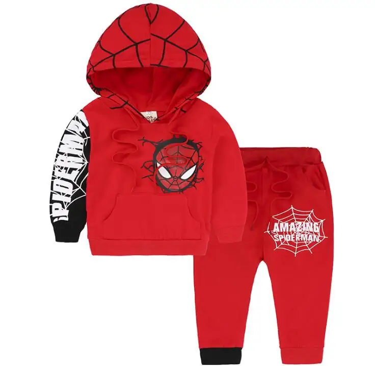 Kids Clothes Spiderman Outfit Baby Boy Clothes Spiderman Hoodie Outfit