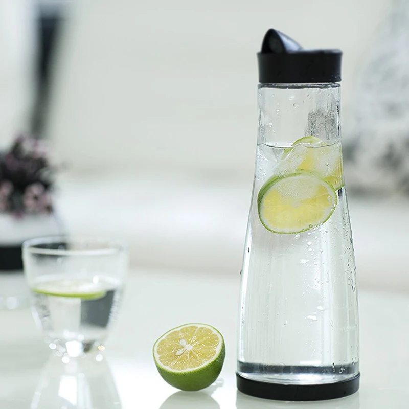 handblown clear dishwasher safe cooling water spout cooking