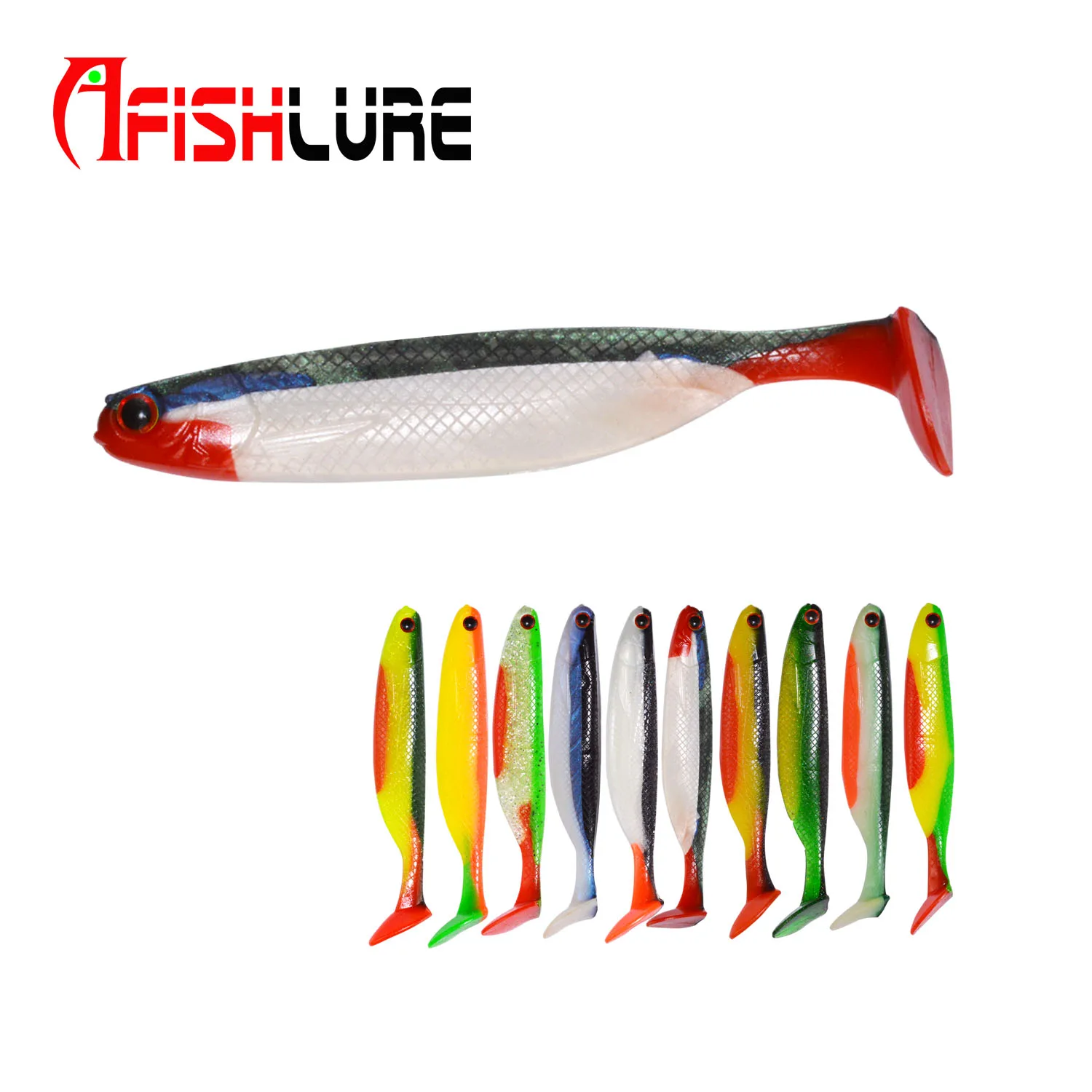 Afishlure Lure Saltwater Fishing Lures Inshore Soft Bait 90mm 7.5g Hm05